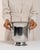 This mid 20th century ice bucket from France is finished in silver. Its form follows honest, well-proportioned lines...