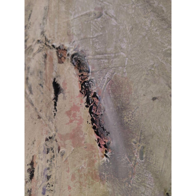 Natalia Vypritskaia, Layers: Silence Between, Texture Paste on Canvas For Sale - Image 6 of 11