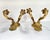 1950s Vintage French Double Arm Bronze Wall Lights, 1960s, Set of 2 For Sale - Image 5 of 8