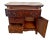Late 19th Century 19th Century Victorian Tiger Oak Credenza / Side Cabinet With Serpentine Front For Sale - Image 5 of 13