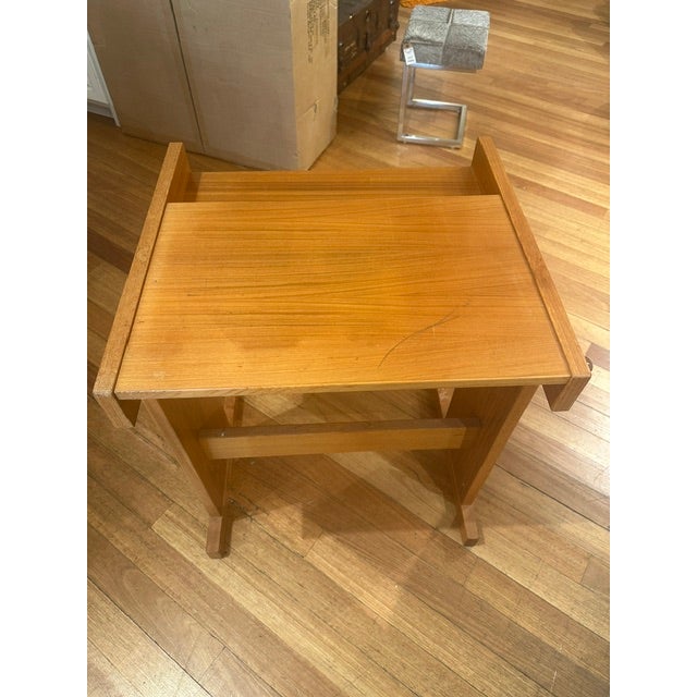 Mid 20th Century Danish Teak Mid Century Modern Desk For Sale - Image 5 of 7