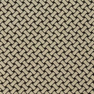 Sample - Schumacher Bristol Weave Fabric in Espresso For Sale