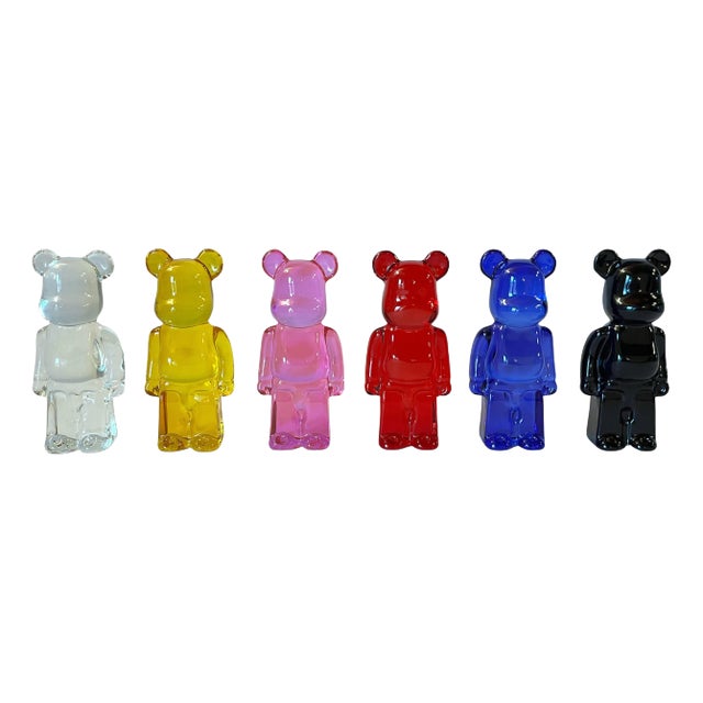 BACCARAT Be@rbrick Set of 6 Figurines For Sale