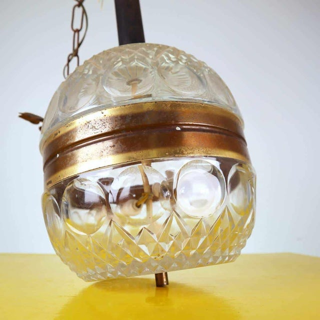 Descrizione Articolo: lampadario vintage in cristallo anni 50 Altezza: 47 Diametro: 21 document.addEventListener("click",...