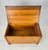 Late 19th Century Antique Hand-Dovetailed Pine Storage Trunk / Blanket Chest on Turned Legs For Sale - Image 5 of 15