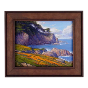 Dirk Foslien Point Lobos Reserve Oil on Canvas