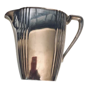 Midcentury Silver Plated Water Pitcher