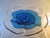Large Blue Flower Glass Bowl from Rosenthal, 1977 For Sale - Image 10 of 10