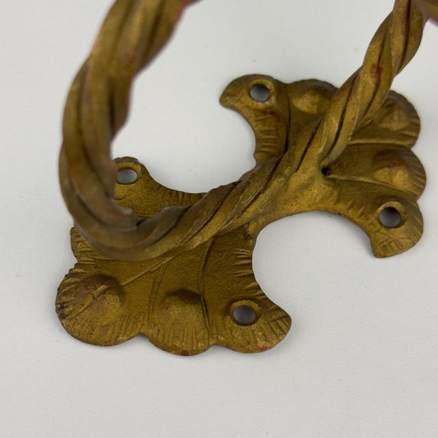 Antique Early 20th Century Bronze Wall Hook, Italy For Sale - Image 16 of 17