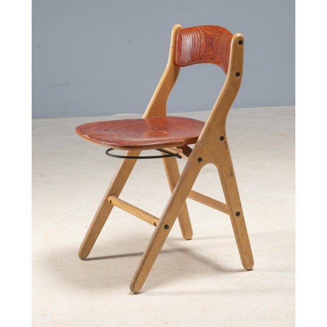 1970s Conference Table with Chairs from Marc Held, 1970s, Set of 7 For Sale - Image 5 of 17