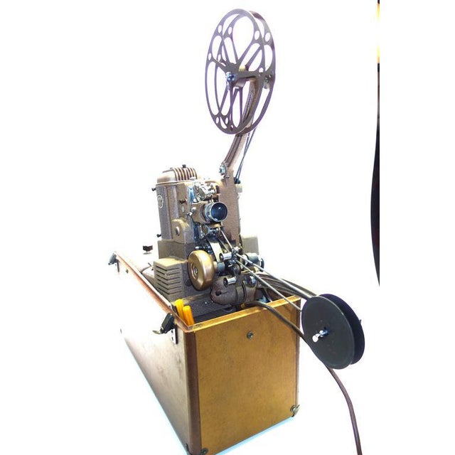 Art Deco Ampro Vintage Cinema Projector, Circa 1948 For Sale - Image 3 of 10