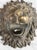 Vintage Victorian Architectural Cast Brass Lions Head Wall Art For Sale - Image 6 of 8
