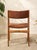 Set of Four Vintage Danish Modern Dining Chairs in Rust Corduroy For Sale In Los Angeles - Image 6 of 12