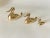 Duck Sculptures in Brass, France, 1970s, Set of 3 For Sale - Image 4 of 11