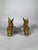 Traditional Pair of andirons with sphinxes from the Directoire period, 18th century, attributed to Thomire For Sale - Image 3 of 9