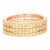 Yellow Sapphire Band 14 Karat Rose Gold by Roshe Jewels, 2.46 Carats, Size 7 For Sale
