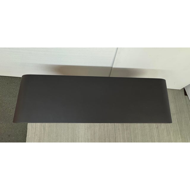 Karl Springer Style Console Table For Sale - Image 9 of 12