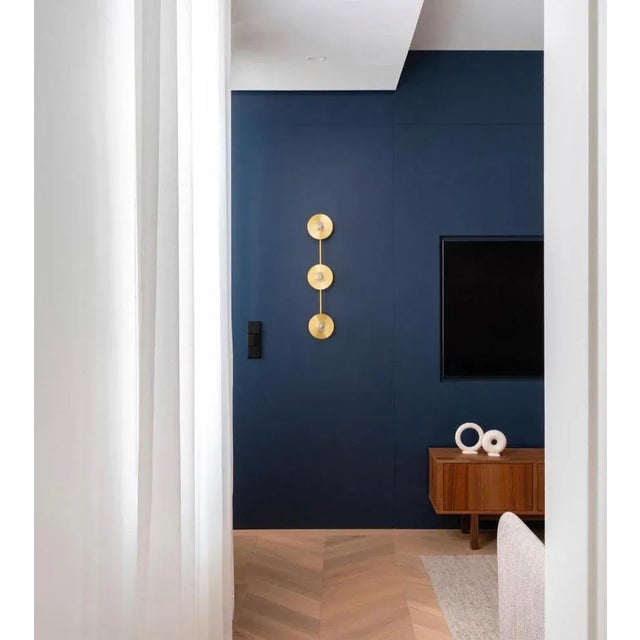 Not Yet Made - Made To Order Alba Triple Wall Light by Contain For Sale - Image 5 of 6