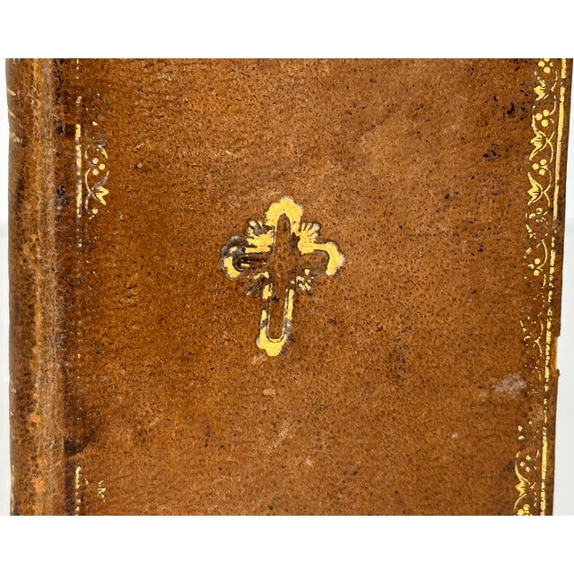 Rare & Original Antique French Prayer Book for your consideration. The book is small, measuring approx. 2 1/2 inches X 4...