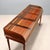 Brown Curved Glass Display Cabinet in Mahogany For Sale - Image 8 of 10