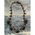 Vintage Red and Green Rhinestone Necklace For Sale - Image 11 of 12