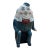 Vintage Papier-Mâché Humpty Dumpty Folk Art Shelf Sitter For Sale