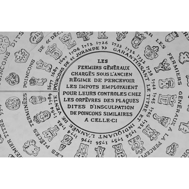 French Late 20th Century Christofle France Silverplate Large Trivet For Sale - Image 3 of 3