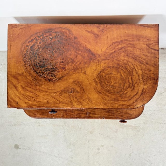 Vintage Art Deco Bedside Tables with Bakelite Handles, 1959, Set of 2 For Sale - Image 12 of 17