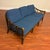 McGuire Vintage Rattan Sofa With New Upholstery Fabric For Sale In Seattle - Image 6 of 12