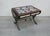 Coffee table, side table with 2 extendable side panels, in an english antique style, but made in the 1960s, in dark walnut...