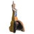 Abstract Female Figure in Painted Ceramic by Alfredo Lanz, Italy, 1970s For Sale - Image 11 of 11