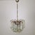 An exceptional and fully authentic mid-century modern italian murano glass chandelier, designed and manufactured by the...