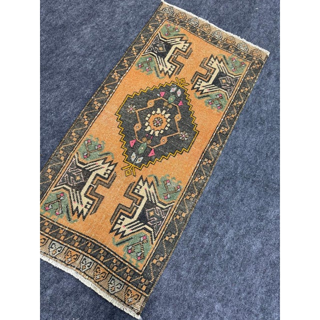 Early 21st Century Turkish Yastik Rug 1'8" x 3'7" For Sale - Image 5 of 5