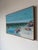 1977 Vintage Coastal Seascape Oil on Canvas Painting – Signed, Illegible For Sale - Image 4 of 12