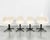Mid 20th Century Mid Century Eames for Herman Miller “La Fonda” Parchment Fiberglass Arm & Side Chairs - Set of 4 For Sale - Image 5 of 13