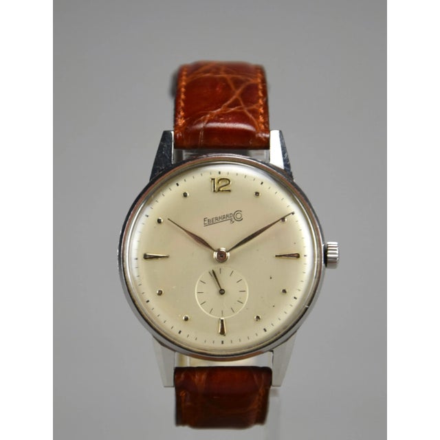 Vintage Mechanical Wristwatch from Eberhard & Co., 1950 For Sale - Image 11 of 11