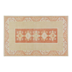 Vintage Turkish Anatolian Hand Knotted Wool Rug, 5'1"x8'2"