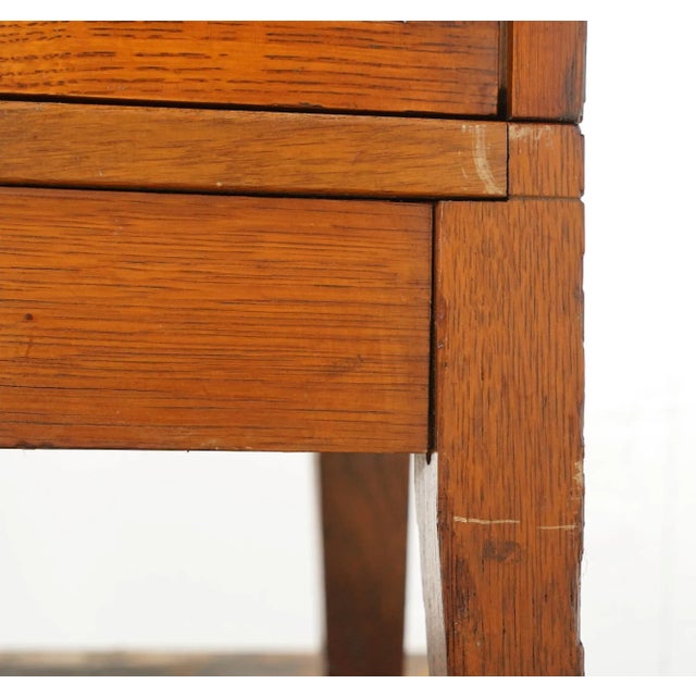 Antique Five Section Oak Macey Barrister Bookcase For Sale - Image 10 of 14