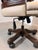 Captain Desk Chair in Mahogany For Sale - Image 8 of 10
