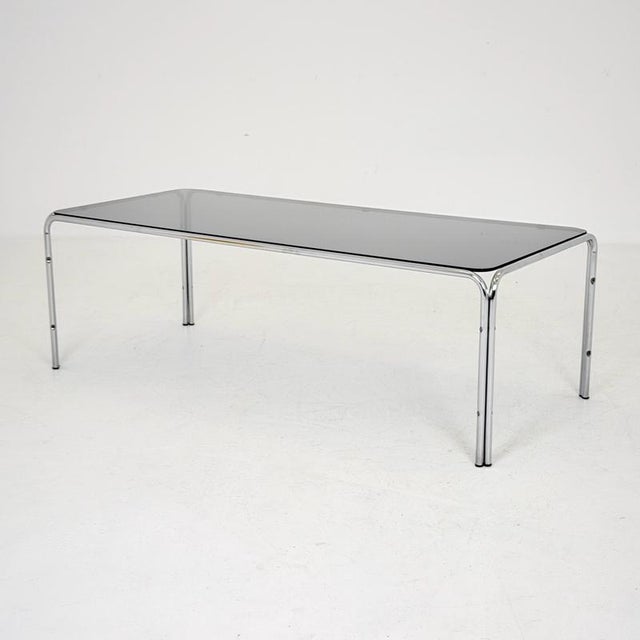 Large Mid-Century Bauhaus Coffee Table by Huwa-Spiegel Parsol, West Germany, 1970s For Sale - Image 12 of 13