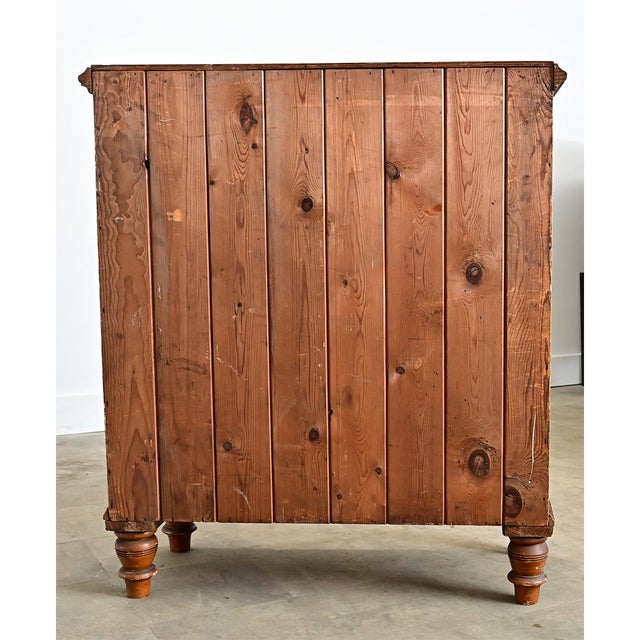 English 19th Century Faux Bois Painted Chest For Sale - Image 4 of 17