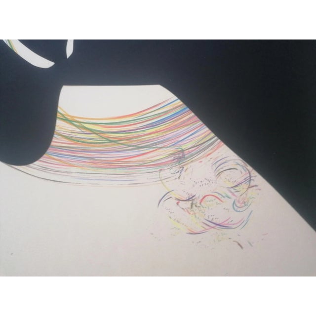 Plastic Stefano Mazzolini, Fero, 2023, Collage & Pastel on Paper For Sale - Image 7 of 8