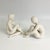 American Goebel Set of Two Porcelain Figurines of Young Ladies Sitting For Sale - Image 3 of 10