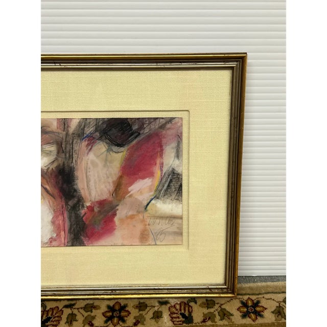 Nancy Willis Solace Signed Pastel/Oil on Paper, Circa 2005 For Sale In San Francisco - Image 6 of 11