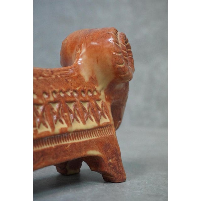 1960s Etruscan Style Ceramic Sculpture by Aldo Londi for Bitossi, Italy, 1960s For Sale - Image 5 of 8