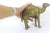 Gold Large Vintage Solid Brass Camel Vintage Brass With Patina For Sale - Image 8 of 10