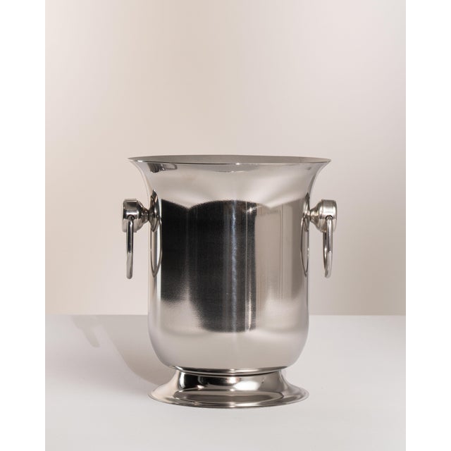 Mid 20th Century France Silver Ice Bucket For Sale - Image 15 of 15