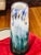 Glass Shane Faro Studio Hand Blown Vase Collaboration With Angus Powers, Signed and Dated, Very Ethereal For Sale - Image 7 of 7