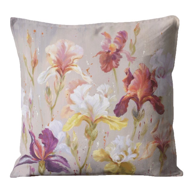 Pride & Joy by Nel Whatmore Woven Cushion With Feather Filler - 42x42cm (17"x17") For Sale