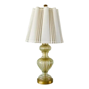 50s Barovier & Toso Blown Glass Lamp